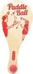 Schylling Paddle Ball - Classic Game Made with Real Wood - Ages 5 and Up - One Piece