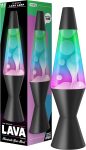 The Original Lava? Lamp - 14.5 Gunmetal Grey - Classic Liquid Motion Lamp - Tri-Colored Green/Blue/Purple - Item #2098 (Amazon Exclusive)